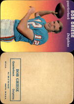 1970 Topps Glossy Inserts #28 Bob Griese