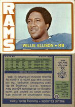 1972 Topps Base Set #62 Willie Ellison