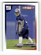 2005 Topps Total #461 Corey Webster