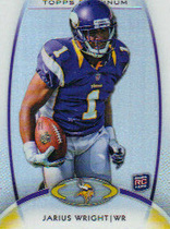 2012 Topps Platinum #135 Jarius Wright