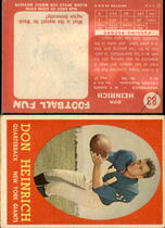 1958 Topps Base Set #83 Don Heinrich