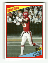 1984 Topps Base Set #88 Carlos Carson IR