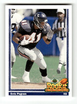 1991 Upper Deck Base Set #638 Erric Pegram