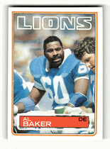 1983 Topps Base Set #59 Al Baker