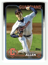 2024 Topps Base Set #339 Logan Allen