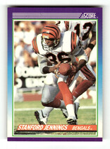 1990 Score Base Set #113 Stanford Jennings