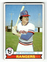 1979 Topps Base Set #120 Jim Sundberg