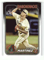 2024 Topps Base Set #325 Justin Martinez