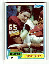 1981 Topps Base Set #276 Dave Butz