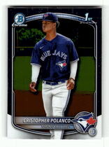 2025 Bowman Chrome Prospects #BCP-162 Cristopher Polanco