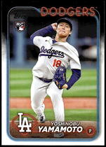 2024 Topps Base Set Series 2 #553 Yoshinobu Yamamoto