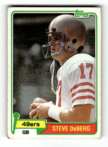 1981 Topps Base Set #364 Steve Deberg