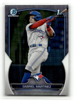 2023 Bowman Chrome Prospects #BCP-45 Gabriel Martinez