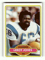 1980 Topps Base Set #128 Leroy Jones