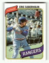 1980 Topps Base Set #441 Eric Soderholm