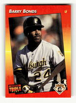 1992 Donruss Triple Play #116 Barry Bonds