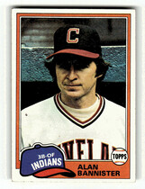 1981 Topps Base Set #632 Alan Bannister