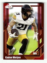 2026 SAGE Red #42 Kaden Wetjen