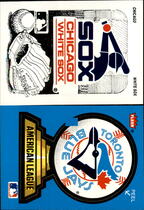 1987 Fleer Team Logo Stickers #4 Blue Jays
