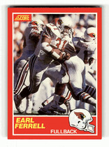 1989 Score Base Set #151 Earl Ferrell