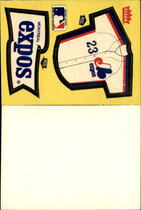 1985 Fleer Team Stickers #NNO Expos (Logo)