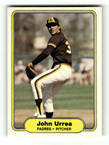 1982 Fleer Base Set #583 John Urrea