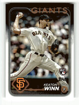 2024 Topps Base Set #83 Keaton Winn