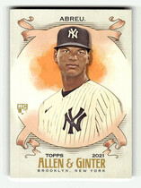 2021 Topps Allen & Ginter #217 Albert Abreu