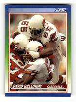 1990 Score Base Set #368 David Galloway