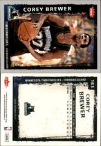 2008 Fleer Base Set #183 Corey Brewer