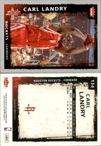 2008 Fleer Base Set #134 Carl Landry