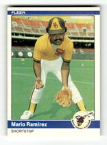 1984 Fleer Base Set #309 Mario Ramirez