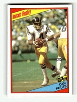 1984 Topps Base Set #180 Dan Fouts