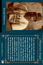 1992 Studio Heritage #BC-9 Andre Dawson