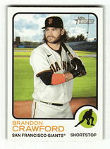 2022 Topps Heritage #95 Brandon Crawford