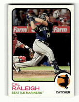 2022 Topps Heritage #367 Cal Raleigh