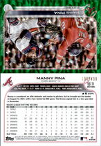 2022 Topps Update Green Foil #US171 Manny Pina