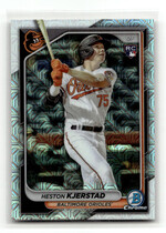 2024 Bowman Chrome Mega Box (Mojo Refractor) #9 Heston Kjerstad