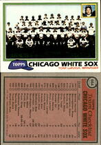 1981 Topps Base Set #664 White Sox Team