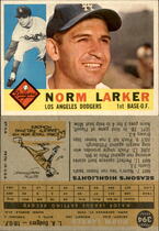 1960 Topps Base Set #394 Norm Larker