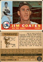 1960 Topps Base Set #51 Jim Coates