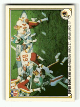 1983 Fleer Team Action #73 Super Bowl XVII