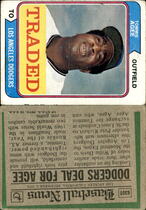 1974 Topps Traded #630 Tommie Agee