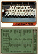 1974 Topps Base Set #459 Reds Team