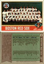 1976 Topps Base Set #118 Boston Red Sox