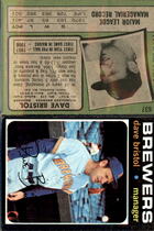 1971 Topps Base Set #637 Dave Bristol