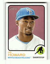 2022 Topps Heritage Minor League #73 Ed Howard