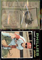 1971 Topps Base Set #554 Lowell Palmer