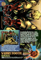 1994 Fleer Marvel Universe #115 Sabretooth