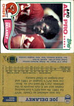 1982 Topps Base Set #112 Joe Delaney